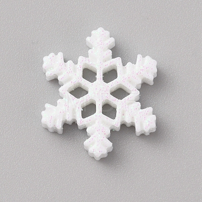 Christmas Opaque Resin Cabochons RESI-WH0038-06C-1