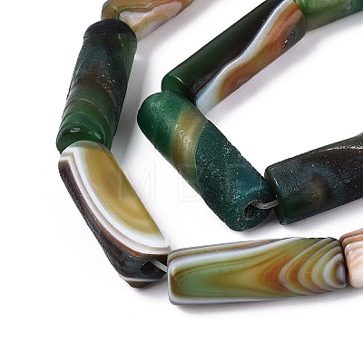 Natural Agate Beads Strands G-N357-05A-02-1