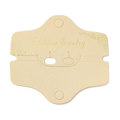 Paper Fold Over Jewelry Earring Display Cards CDIS-M005-03-1