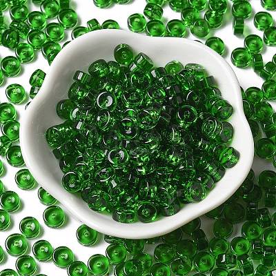 Transparent Colours Glass Seed Beads SEED-E001-T3x6mm-01-1