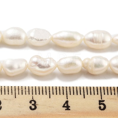 Natural Cultured Freshwater Pearl Beads Strands PEAR-P062-32A-1