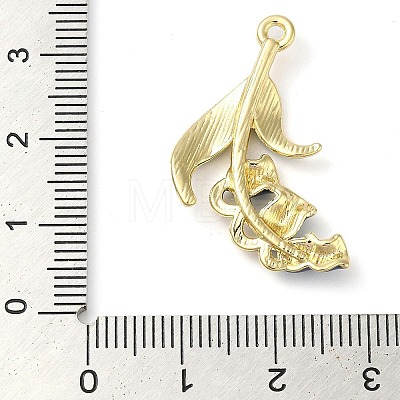 Alloy Enamel Pendants ENAM-U001-04C-G-1