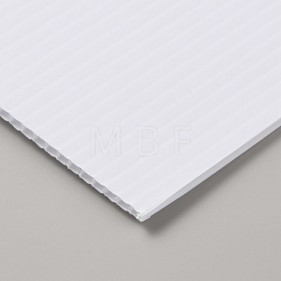 Plastic Corrugated Sheets Pads DIY-WH0632-18B-02-1