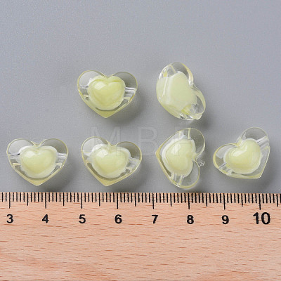 Transparent Acrylic Beads TACR-S152-08A-07-1