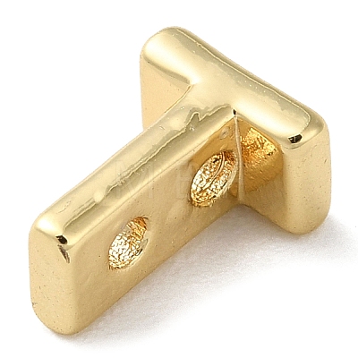 Rack Plating Brass Slide Charms KK-M254-15G-T-1