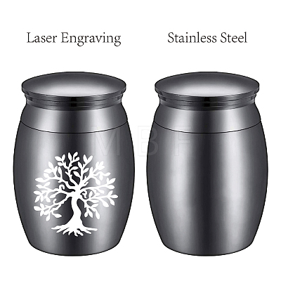 Alloy Cremation Urn Kit AJEW-CN0001-11O-1