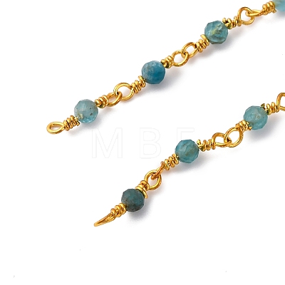 Brass Chain Necklace Making KK-K337-13G-1