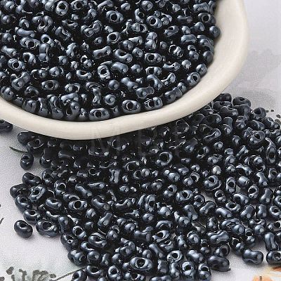 Opaque Glass Seed Beads SEED-K009-06B-06-1