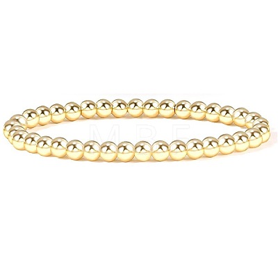 Temperament Magnet Gold Elastic Bracelet Baroque Imitation Pearl Multi layered Layered Bracelet Small and Popular Bracelet BK8855-5-1