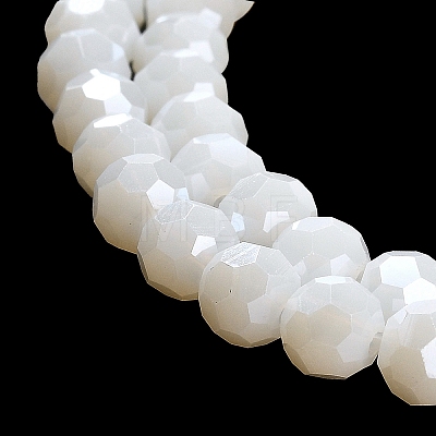 Opaque Glass Beads Strands EGLA-A035-P6mm-A01-1
