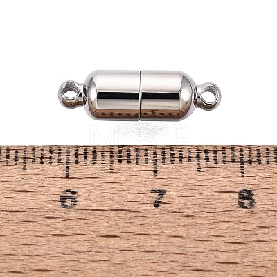 304 Stainless Steel Magnetic Clasps STAS-N127-01A-P-1