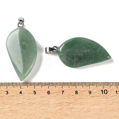 Natural Green Aventurine Pendants GG-CBACB71-05P-02-1