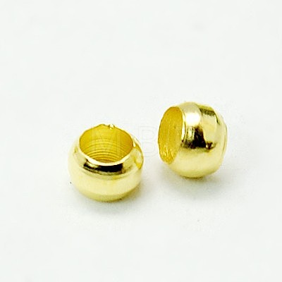 Brass Crimp Beads X-J0JMP012-1