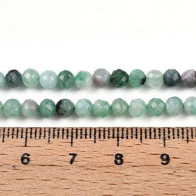 Natural Emerald Beads Strands G-T141-63B-1