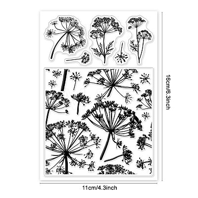 Custom Summer Theme PVC Plastic Clear Stamps DIY-WH0631-0029-1