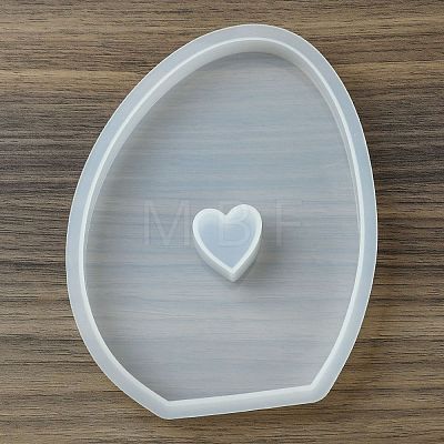 Easter Egg with Heart Shape Candle Holder Silicone Molds SIL-Z019-01A-1