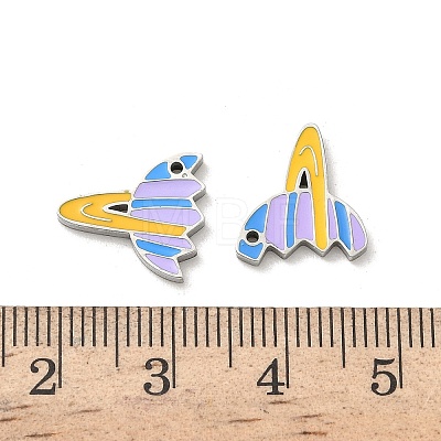 304 Stainless Steel Pendants STAS-C155-12P-1