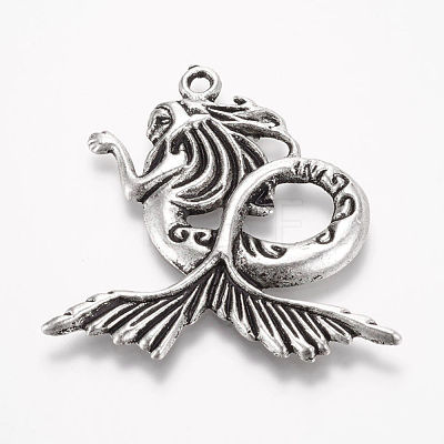 Tibetan Style Alloy Pendants X-PALLOY-F173-08AS-1