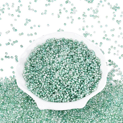 Baking Paint Glass Seed Beads SEED-Q041-03A-03-1