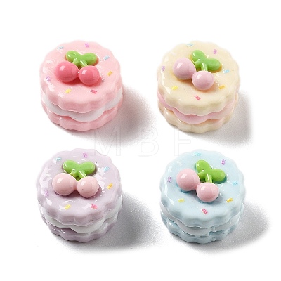 Cute Mini Cartoon Food Series Resin Cabochons CRES-I038-02D-1