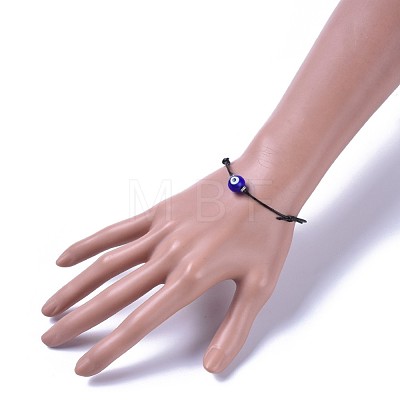Adjustable Korean Waxed Polyester Cord Bracelets BJEW-JB04467-01-1