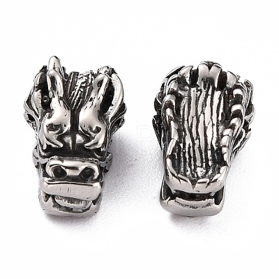 304 Stainless Steel Beads STAS-J034-13AS-1