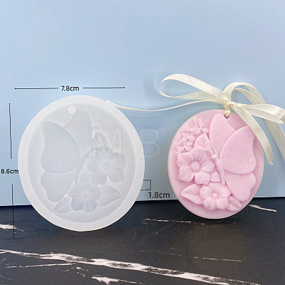 Flower Food Grade DIY Pendant Silicone Molds PW-WG62604-04-1