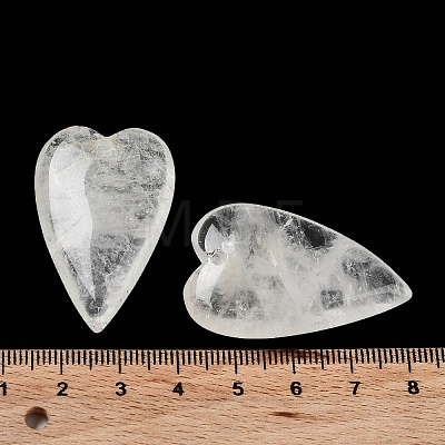 Natural Quartz Crystal Pendants G-D087-02B-1