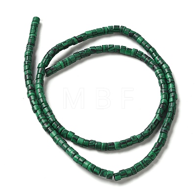 Synthetic Malachite Beads Strands G-K368-A06-02-1
