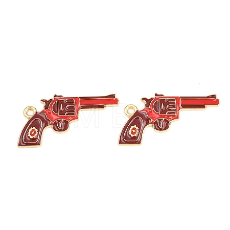 West Cowboy Theme Alloy Enamel Pendants ENAM-L056-01C-03-1