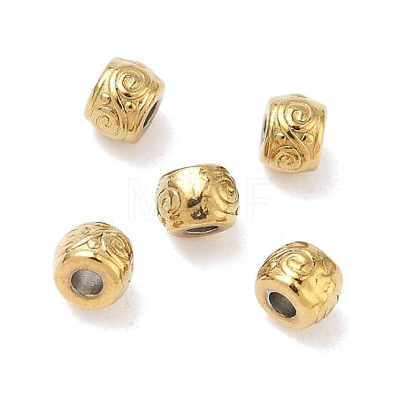 304 Stainless Steel Beads STAS-D204-41G-1