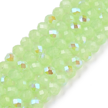 Electroplate Glass Beads Strands EGLA-A044-J3mm-L08-1