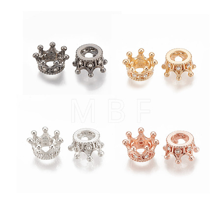Alloy European Beads MPDL-S066-006B-M-1