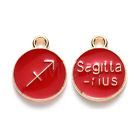 Alloy Enamel Pendants LS-ENAM-S124-01A-07F-1