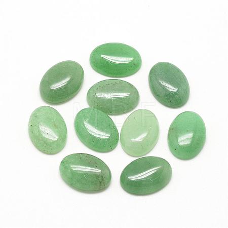 Natural Green Aventurine Cabochons G-R415-13x18-43-1