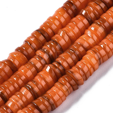 Natural Freshwater Shell Beads Strands SHEL-Q024-001G-1