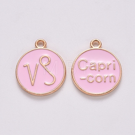 Alloy Enamel Pendants LS-X-ENAM-S124-01B-09E-1
