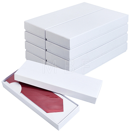 4 Sets Rectangle Paper Gift Tie Packing Boxes CON-GA0001-41-1