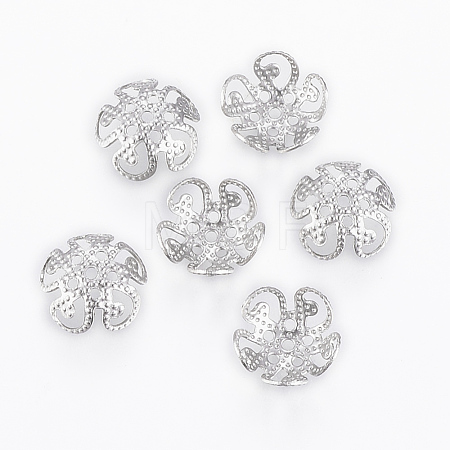 Tarnish Resistant 304 Stainless Steel Bead Caps STAS-G161-16A-1