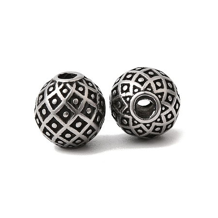 304 Stainless Steel Beads STAS-K255-20C-AS-1