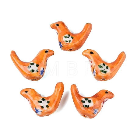 Handmade Porcelain Beads PORC-N013-07C-1