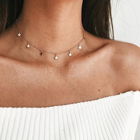 Alloy Pendant Necklaces for Women WGA6E2A-07-1