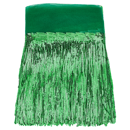 Sequin Tassel Trimming DIY-WH0430-536F-1