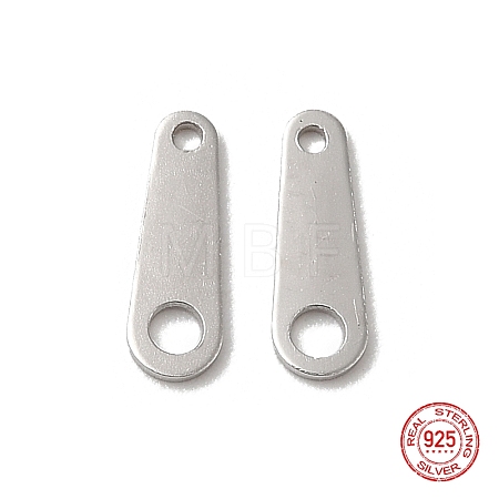Anti-Tarnish 925 Sterling Silver Links STER-D006-07P-1