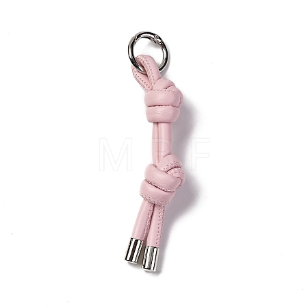 Imitation Leather Keychain KEYC-K023-02P-05-1