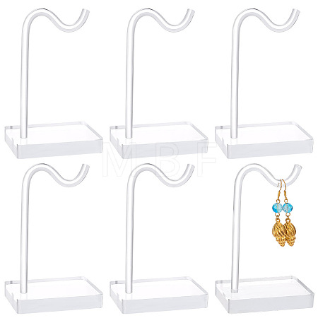 6Pcs Plastic Single Bracelet Display Stands BDIS-GO0001-01B-1