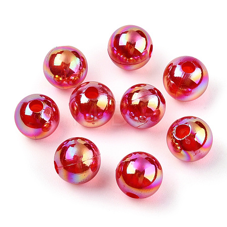 Transparent Acrylic Beads MACR-T046-01C-15-1