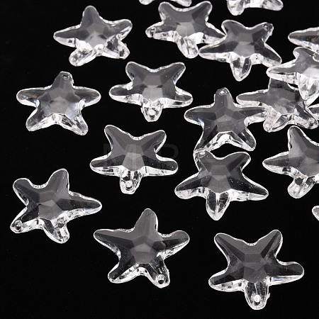 Transparent Acrylic Beads TACR-S154-58B-205-1