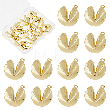 12Pcs Brass Pendants KK-HS0001-83G-1