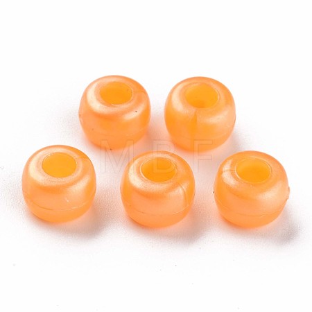 Plastic Pearlized Beads KY-R019-01D-1